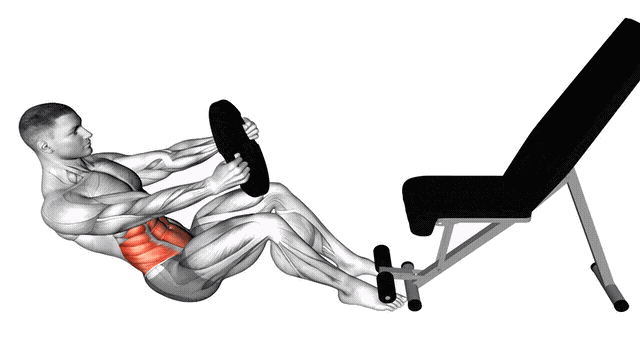 Animation Russian twist (Lesté)