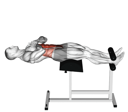 Sits-up à la chaise romaine