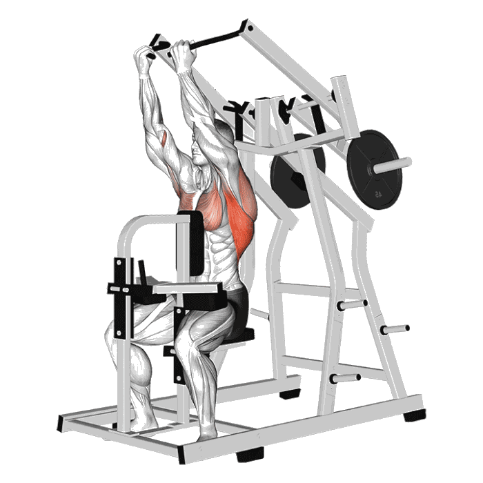 Animation Tirage avant iso-latérale Hammer Strength