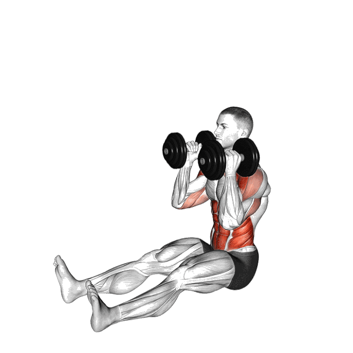 Animation Développé épaules assis