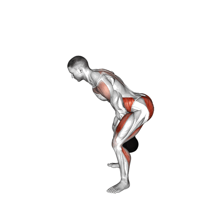 Animation Kettlebell swing