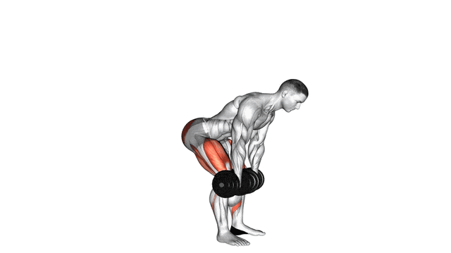 Animation Souleve de terre roumain (Halteres)