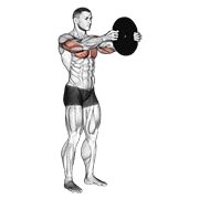 Developpe avec disque