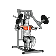 Developpe pectoraux iso-lateral (Machine)