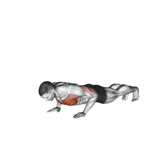 Pompe avec élévation des bras