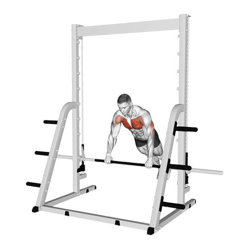 Pompe inclinée sur Smith Machine