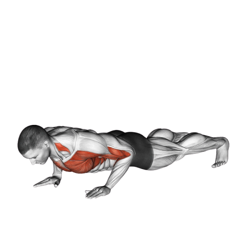 Pompe tape pectoraux unilatéral