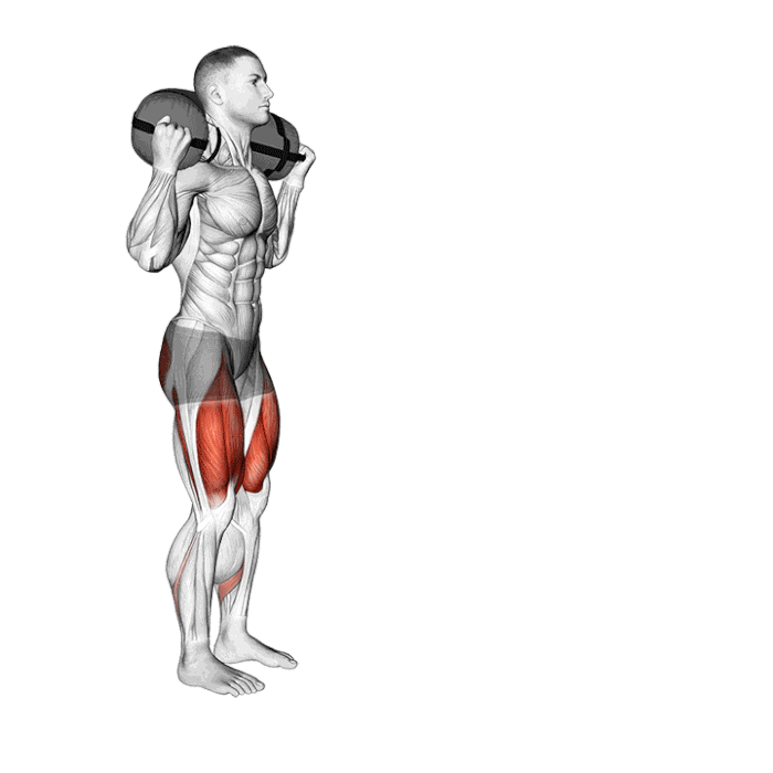 Animation Fente marchée avec sandbag