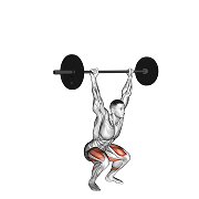 Squat au dessus de la tete